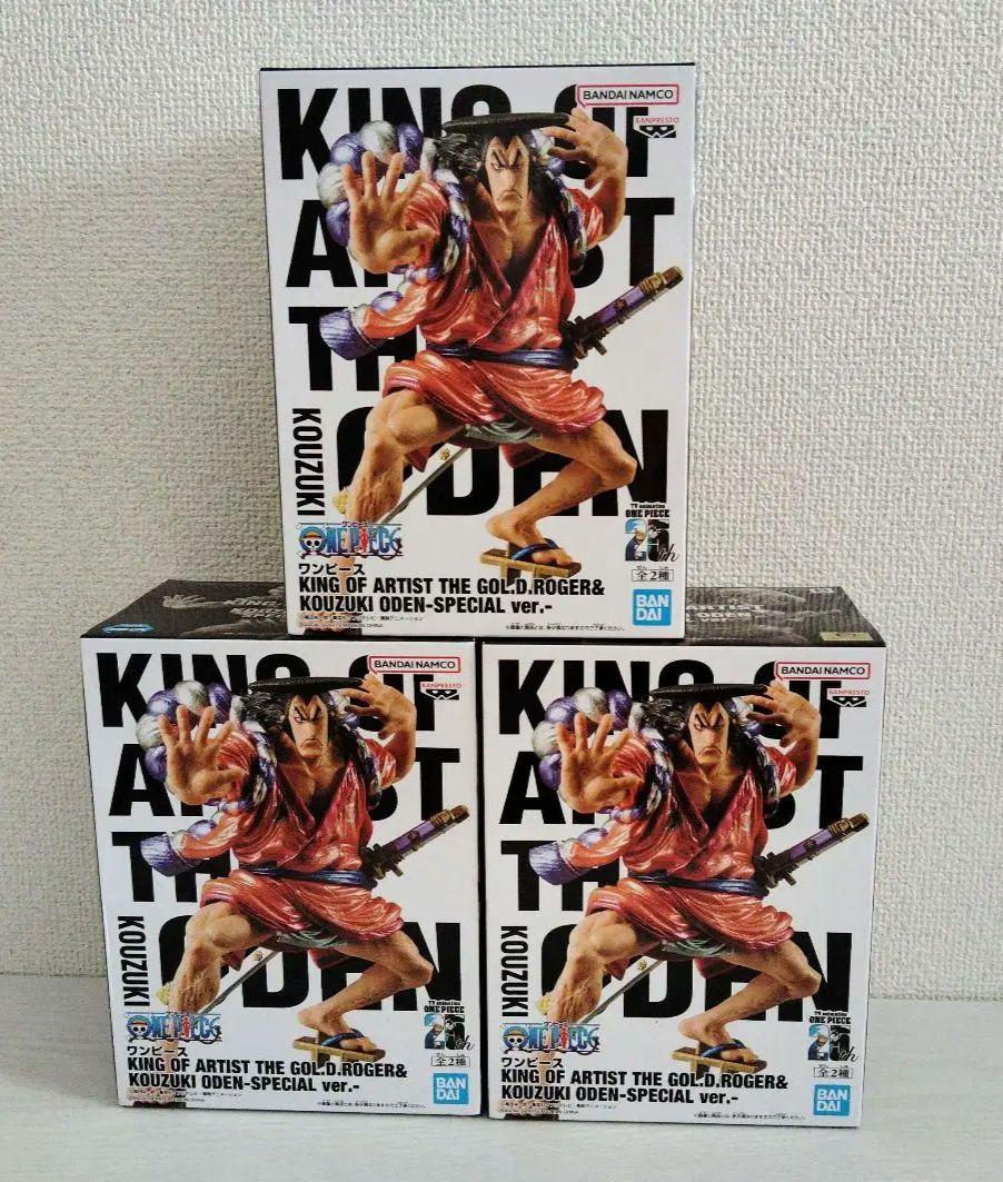 ワンピース　KING OF ARTIST THE ルフィ　光月おでん　纏め売り ワンピース KING OF ARTIST 光月おでん 3個セット - メルカリ