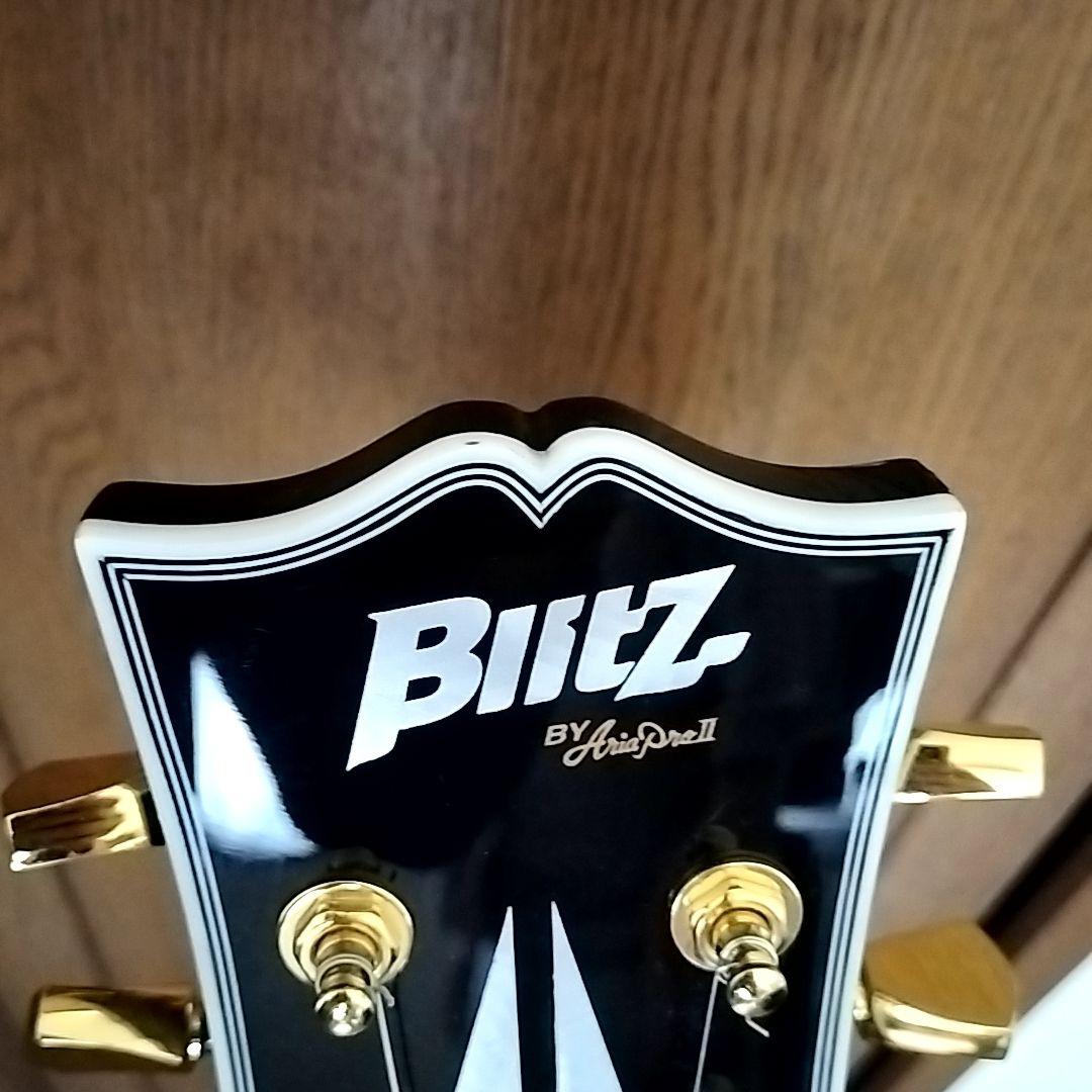 Blitz by Aria Pro ll　エレキギター ブラック