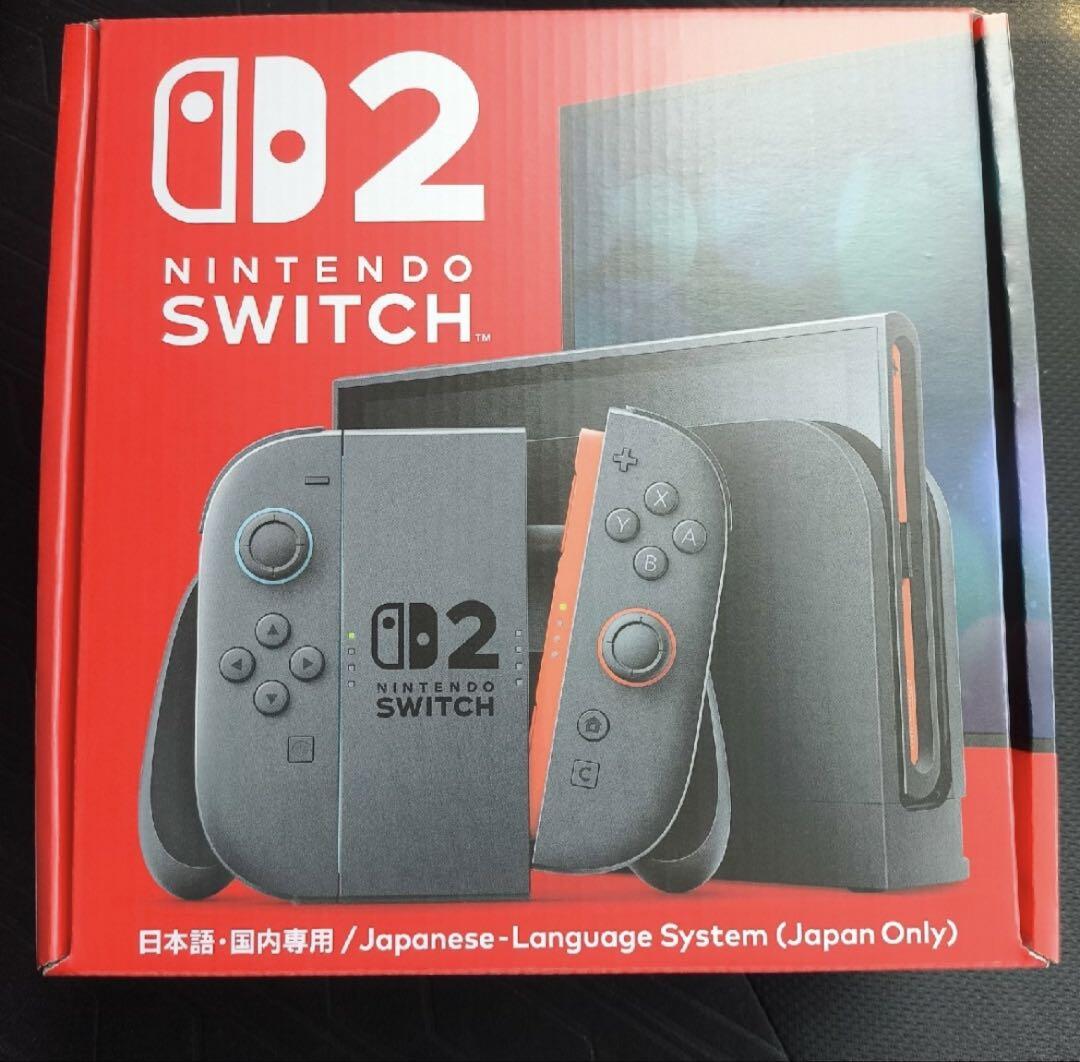 【新品未開封】Nintendo Switch 2 本体 (日本語・国内専用)