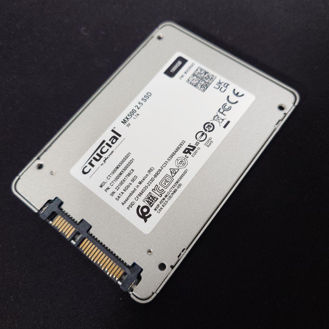 SanDisk & Crucial 1TB SSD×2