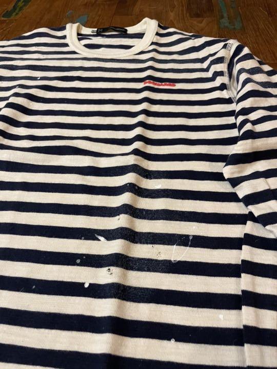 超激得新作 DSQUARED2 メンズ ロングTシャツ 長袖 l1R9s-m25518387877 超特価