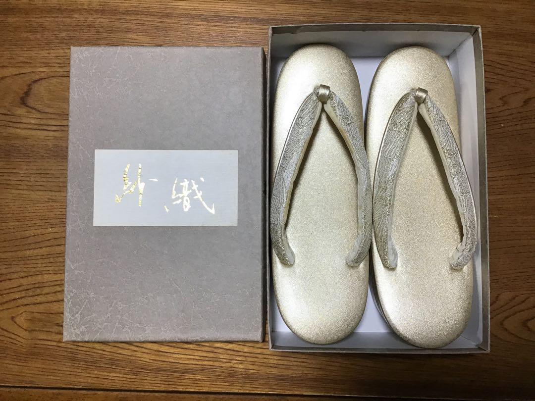 沙織 礼装用草履 L ゴールド3枚芯 結婚式 七五三 お初釜