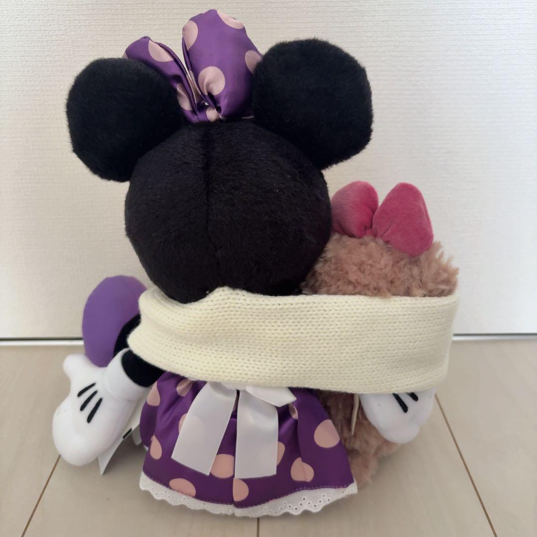 ディズニー　ウィンタートゥインクリングタウン　ぬいぐるみ　シェリーメイ　ミニー ディズニーシーウィンター・トゥインクリング・タウン ミニー
