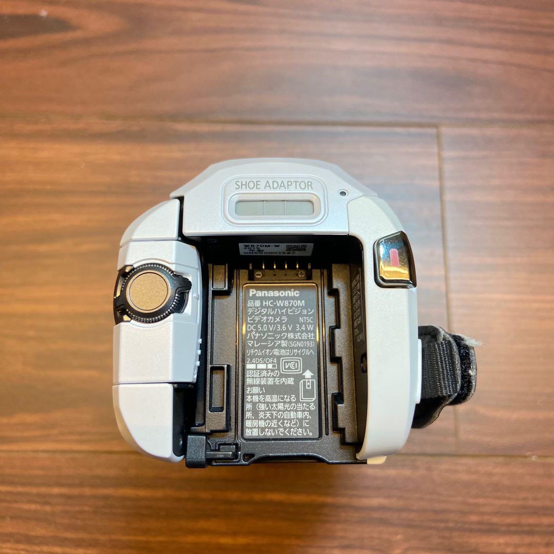 Panasonic HC-W870M ビデオカメラ ほぼ新品 3389 Panasonic HC-W870M ビデオカメラ ほぼ新品 3389 - メルカリ