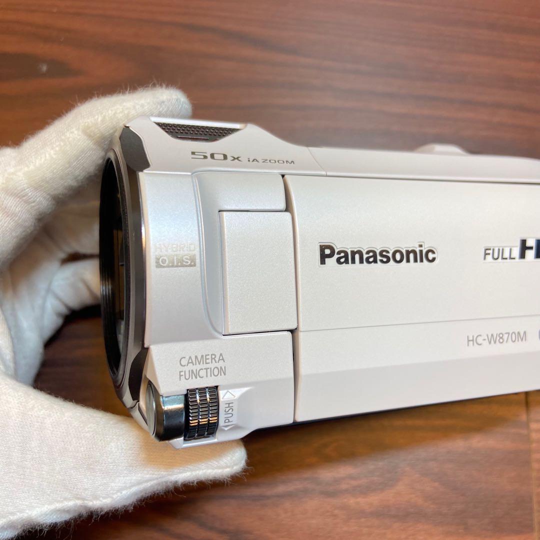 Panasonic HC-W870M ビデオカメラ ほぼ新品 3389 Panasonic HC-W870M ビデオカメラ ほぼ新品 3389 - メルカリ