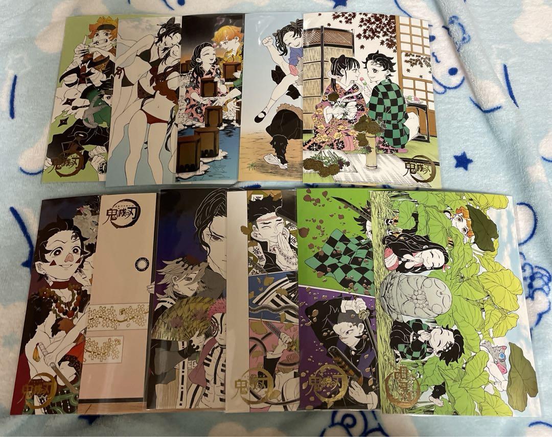 限定セールをすべて 鬼滅の刃 吾峠呼世晴原画展 箔押しイラストカードコレクション11 その他