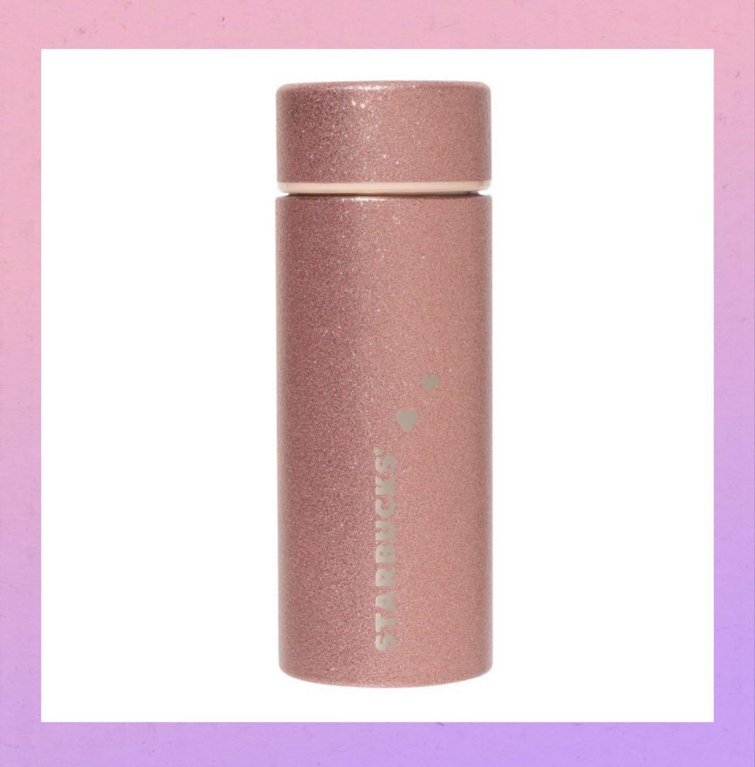 完売品　バレンタイン2025ステンレスボトルグリッター355ml 完売品/スタバ♡ バレンタイン2025ステンレスボトルグリッター