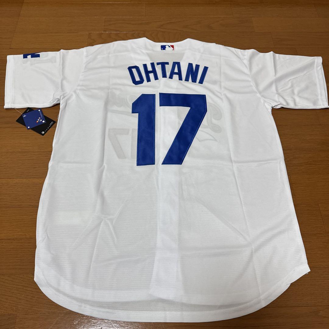 新品 大谷翔平 刺繡 ユニフォーム ドジャース ユニフォーム Ｌサイズ