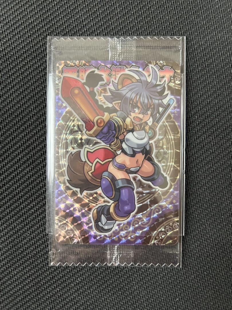 幻想水滸伝　TGS　チョコクランチカード 神羅万象チョコ 天照水滸 ムジナ 七天83 - メルカリ