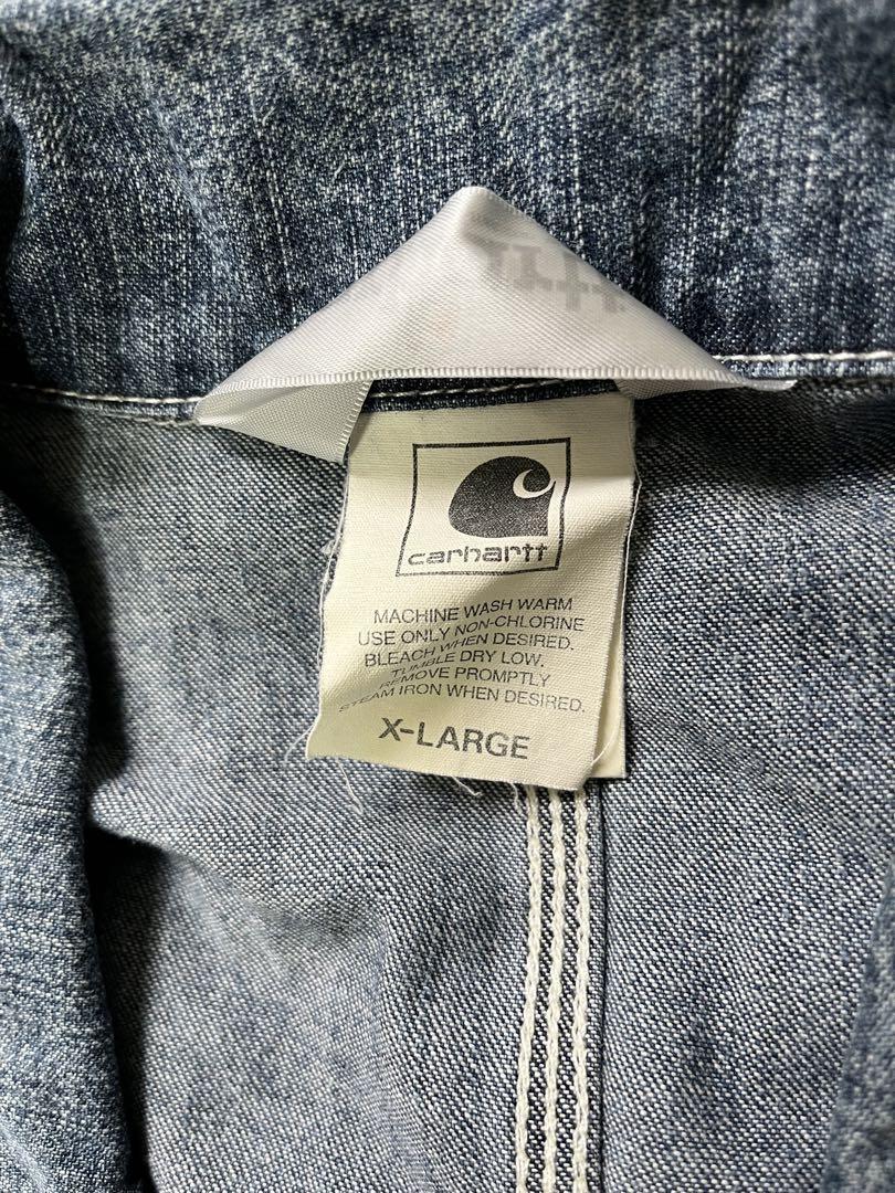Carhartt インディゴデニム調 オーバーオール