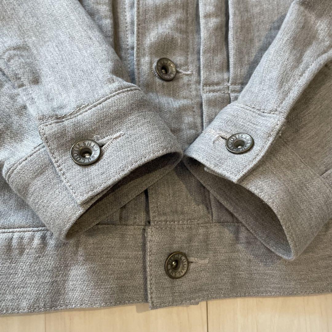 【美品】COOTIE クーティ Raza Denim Jacket グレー S