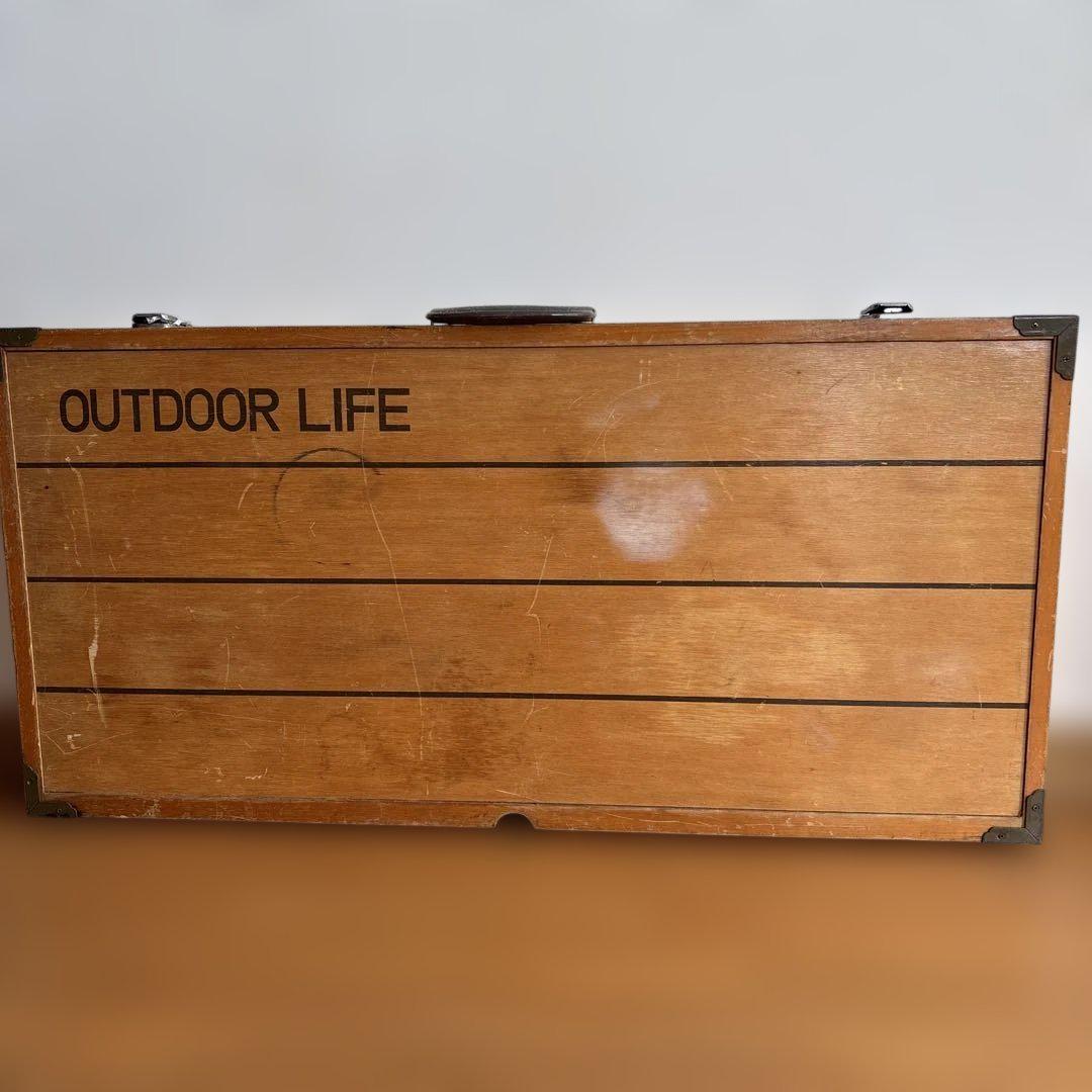 OUTDOOR LIFE 収納ケース　椅子3脚
