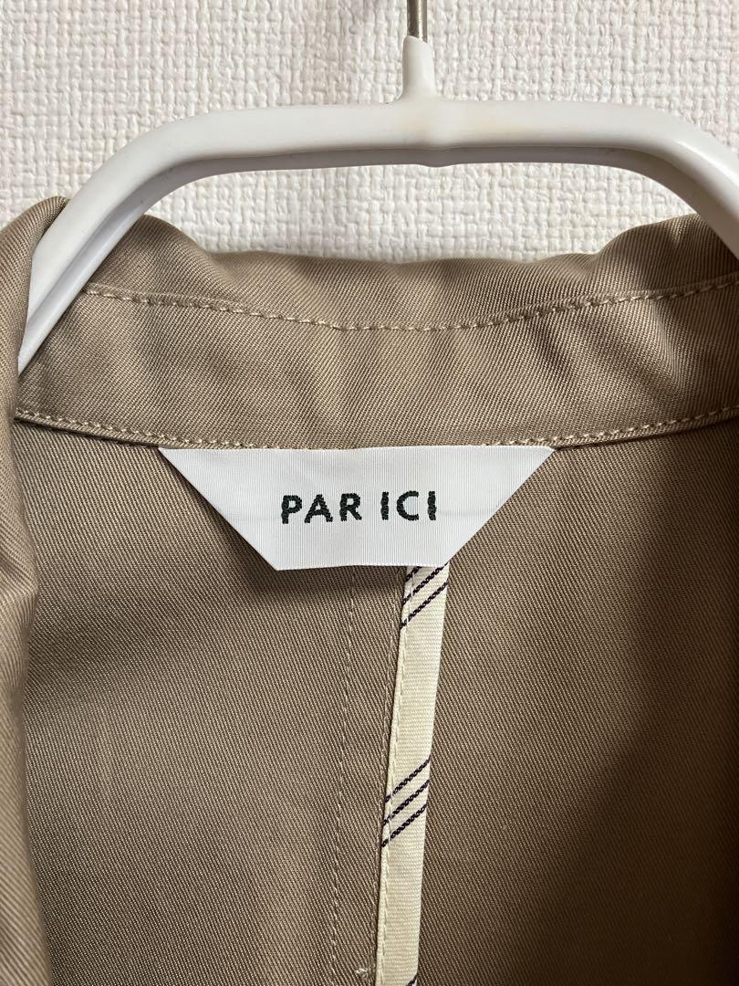 PAR ICI 交織ツイル　ステンカラーコート