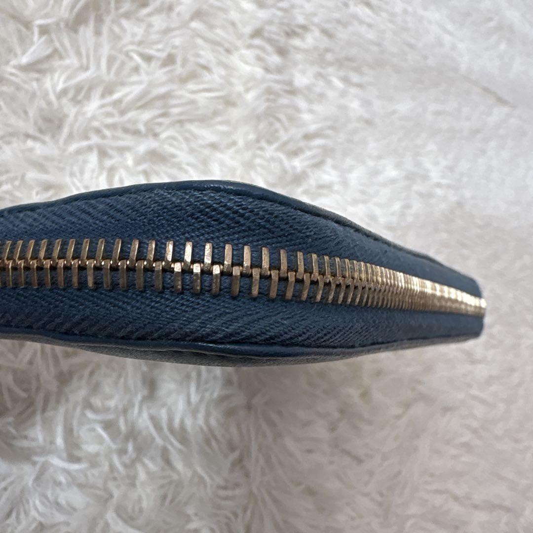 美品　FENDI 長財布　ラウンドジップ　バイザウェイ　バレーナ　カーフレザー