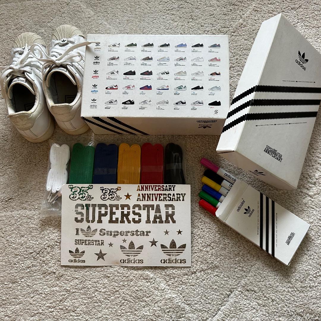 ADIDAS SUPER STAR 35周年記念 モデル 【114197】 - メルカリ