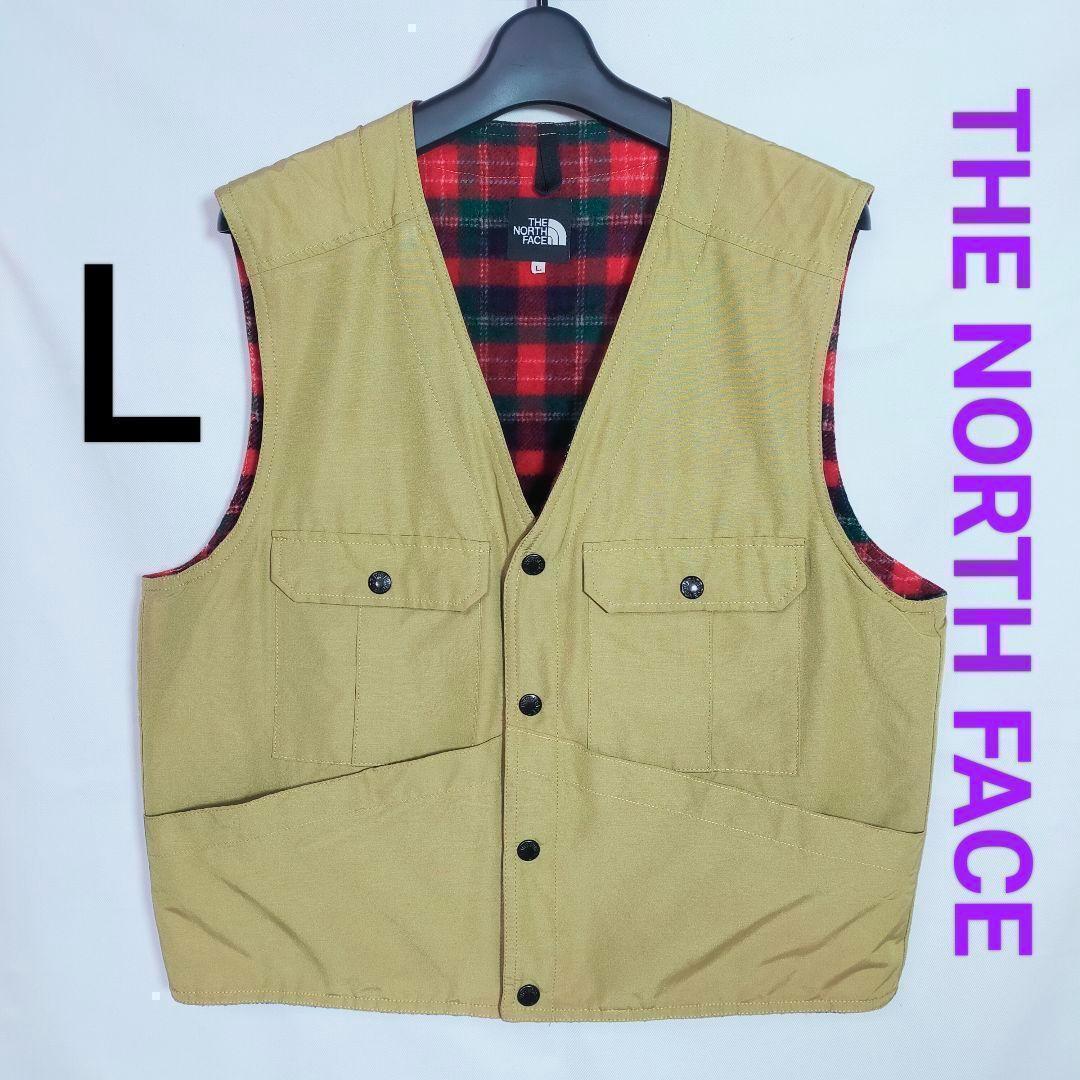 【良品】THE NORTH FACE トレッキングベスト　アウトドア ジレ L⚓