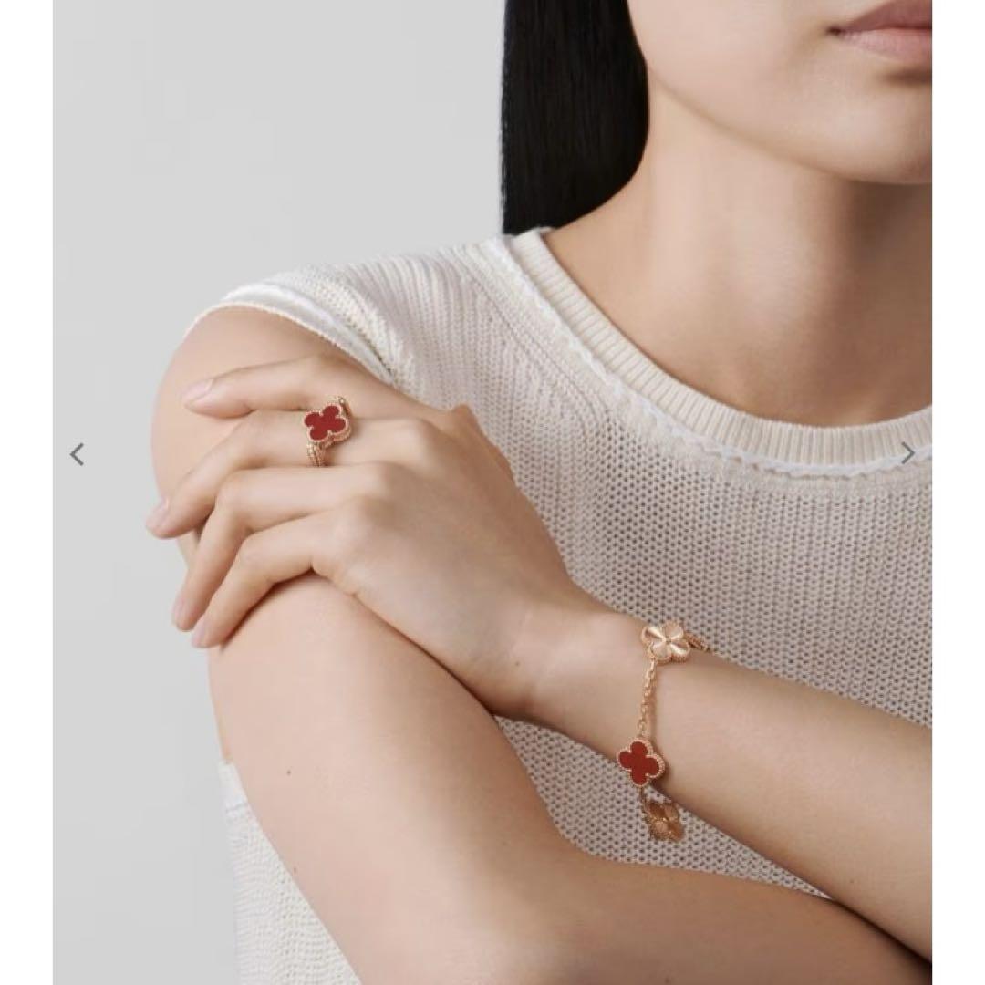 美品Van Cleef & Arpels ヴィンテージ アルハンブラブレスレット