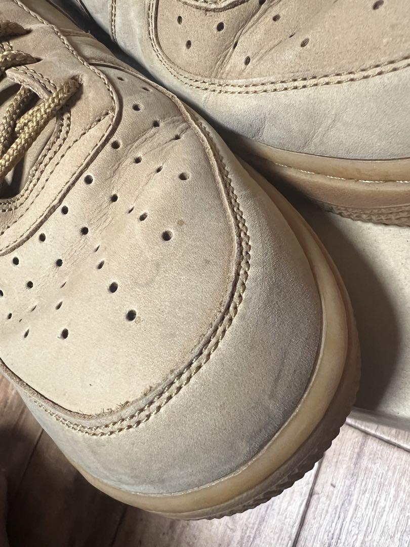 Nike Air Force 1 スニーカー ベージュ
