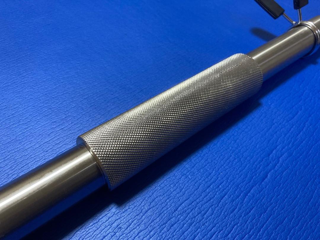 【丸洗いOK!】ステンレス製ダンベル シャフト 長さ40cm Φ28mm対応