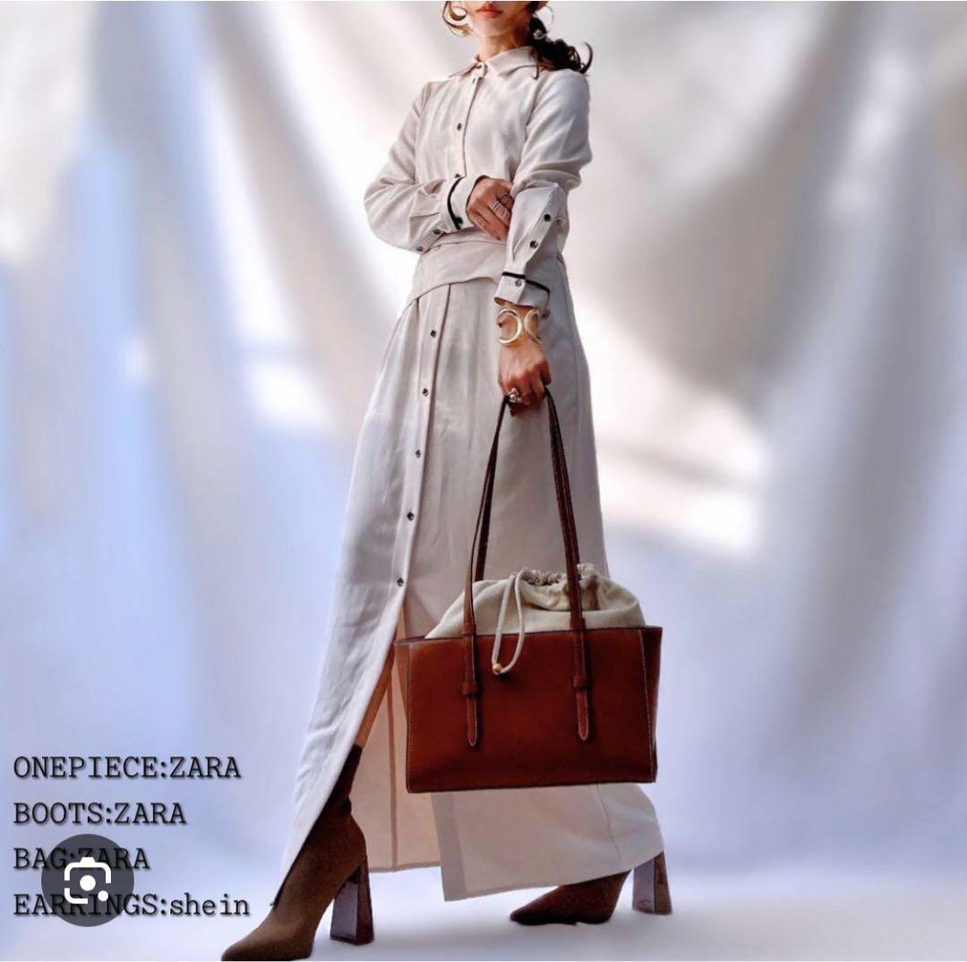 大人気★ZARA トートバッグ★取り外し可能インナーバッグ付き 大人気☆ZARA トートバッグ☆取り外し可能インナーバッグ付き