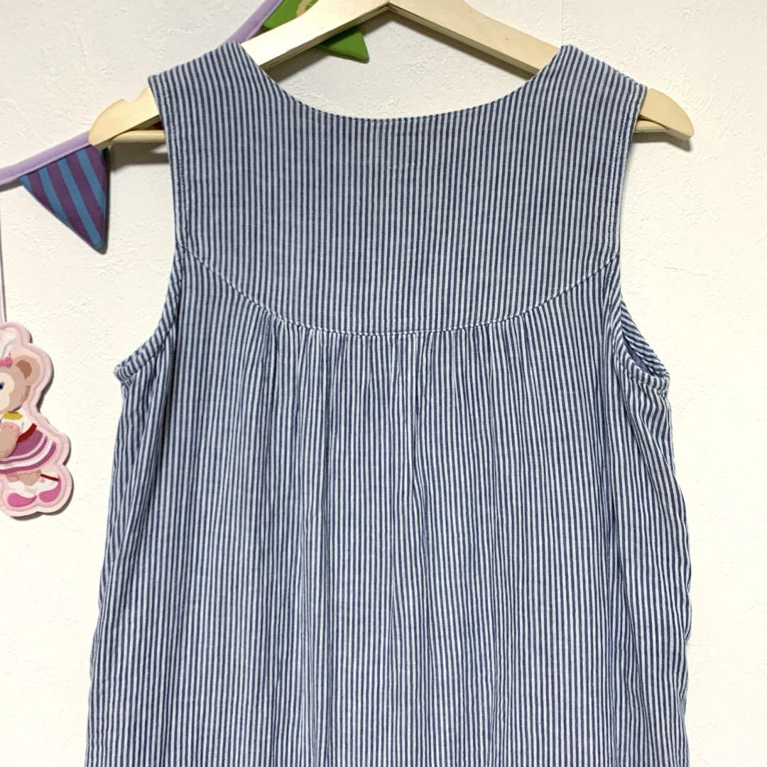 最新コレックション INOBUN ヨーク レース チュニックワンピース コットンリネン ◇ トップス