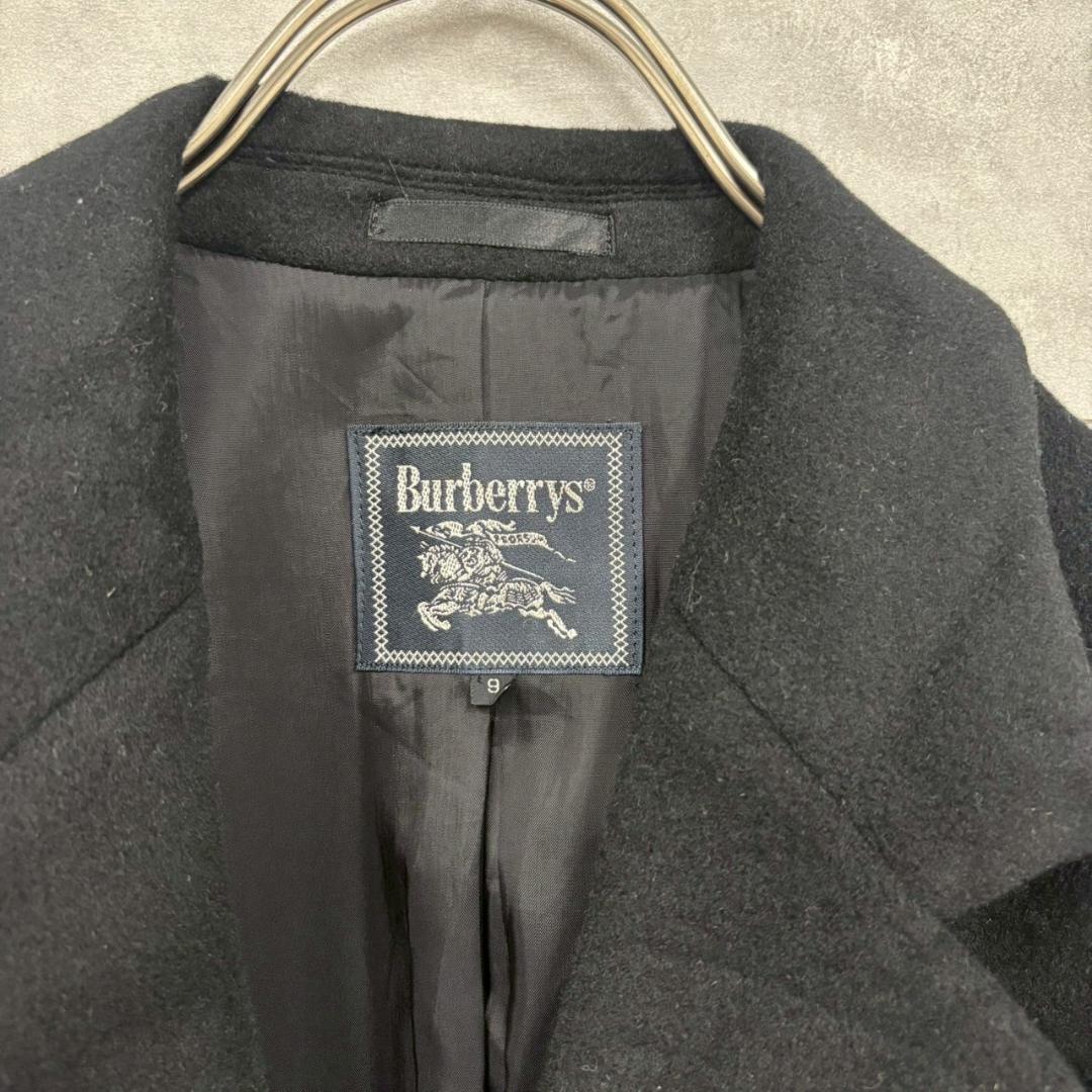 Burberry 胸刺繍 バーバリー カシミヤ混 ウールジャケット N1908 Burberry 胸刺繍 バーバリー カシミヤ混 ウールジャケット N1908