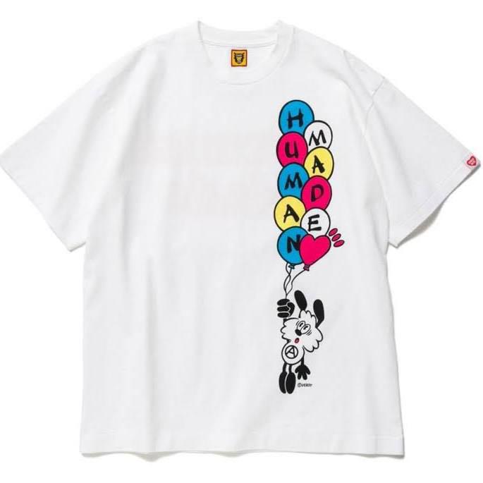 HUMAN MADE VICK T-SHIRT 白 L 製作元直販 インディゴTシャツ 未開封 Mサイズ おまけ付き HUMANMADE Tシャツ/カットソー(半袖/袖なし)