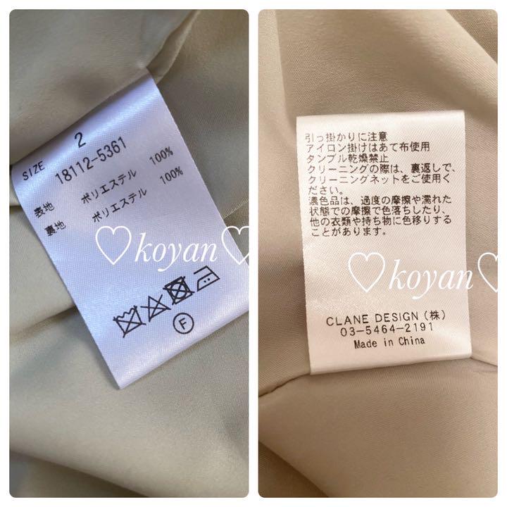 るだけでテ Clane 田中みな実 Aup3q M ラインフラワーワンピース めの