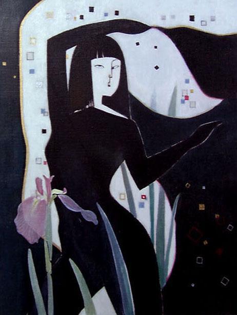 油絵 絵画 インテリア F6-42023 人物 女性像
