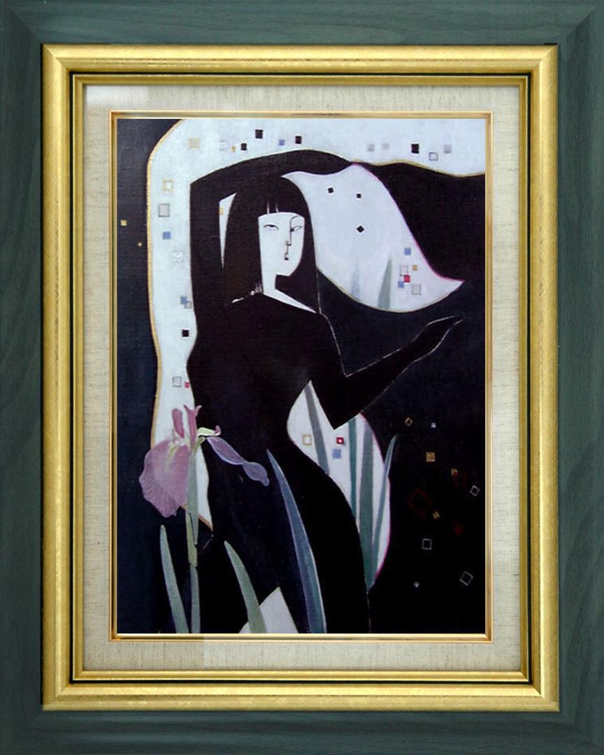 油絵 絵画 インテリア F6-42023 人物 女性像