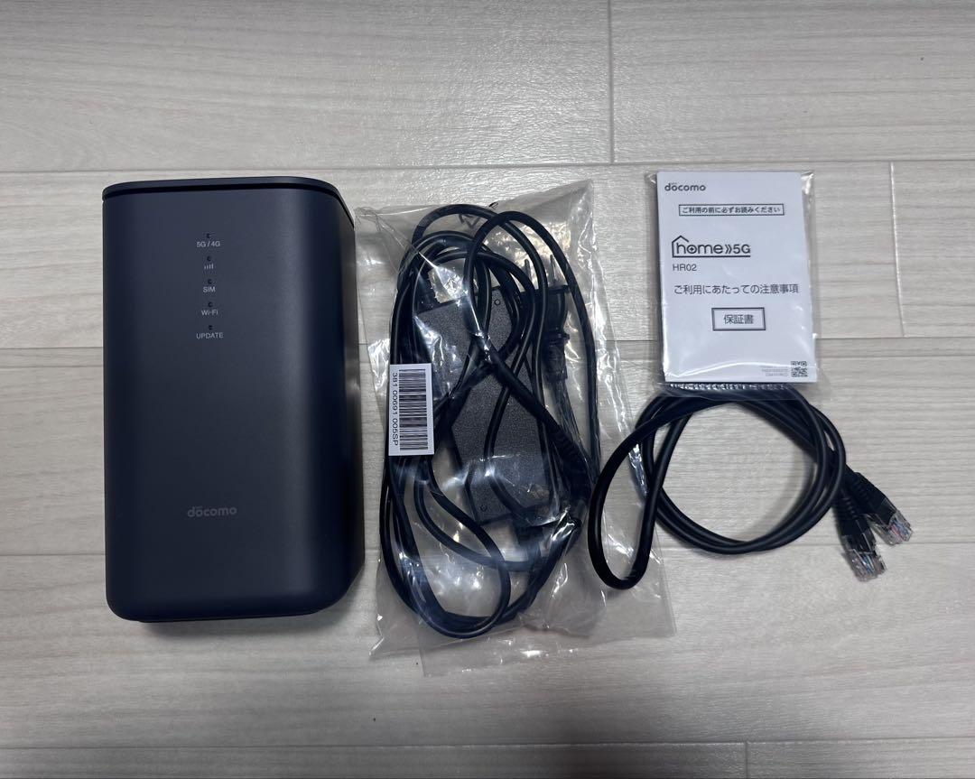 docomo home5G HR02 - ルーター・ネットワーク機器一 番 安い 通販