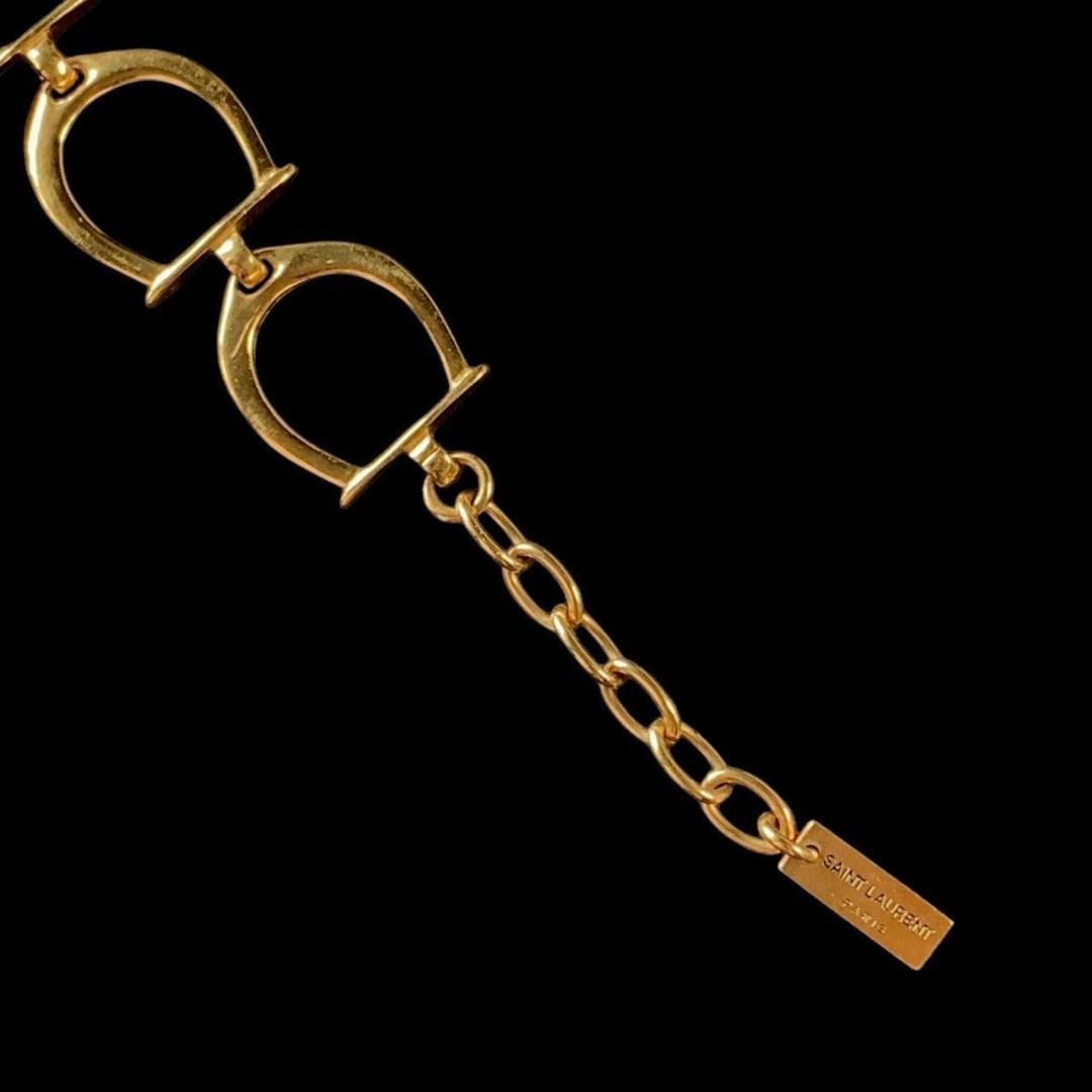 Saint Laurent サンローラン ブレスレット ジュエリー ゴールドGP