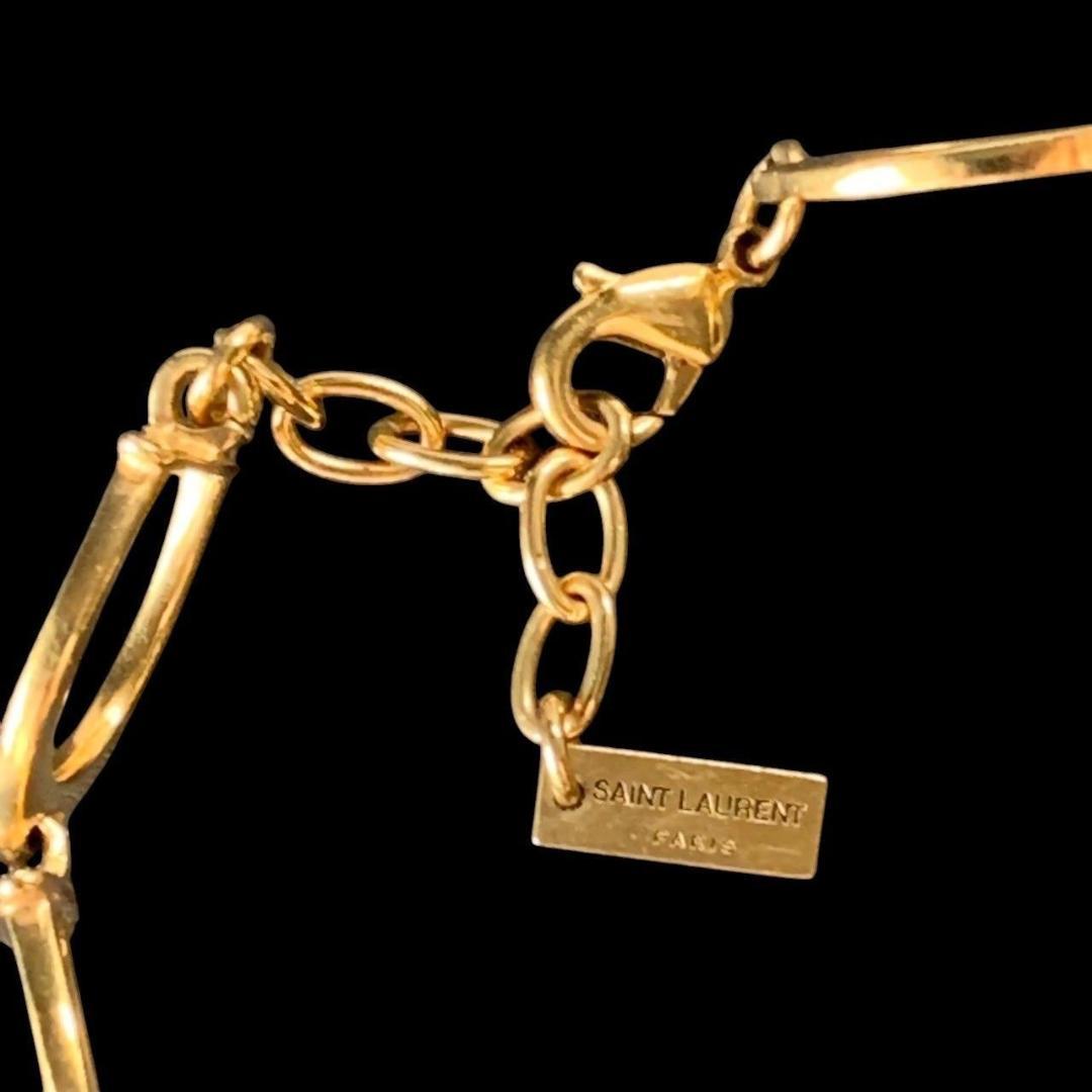 Saint Laurent サンローラン ブレスレット ジュエリー ゴールドGP