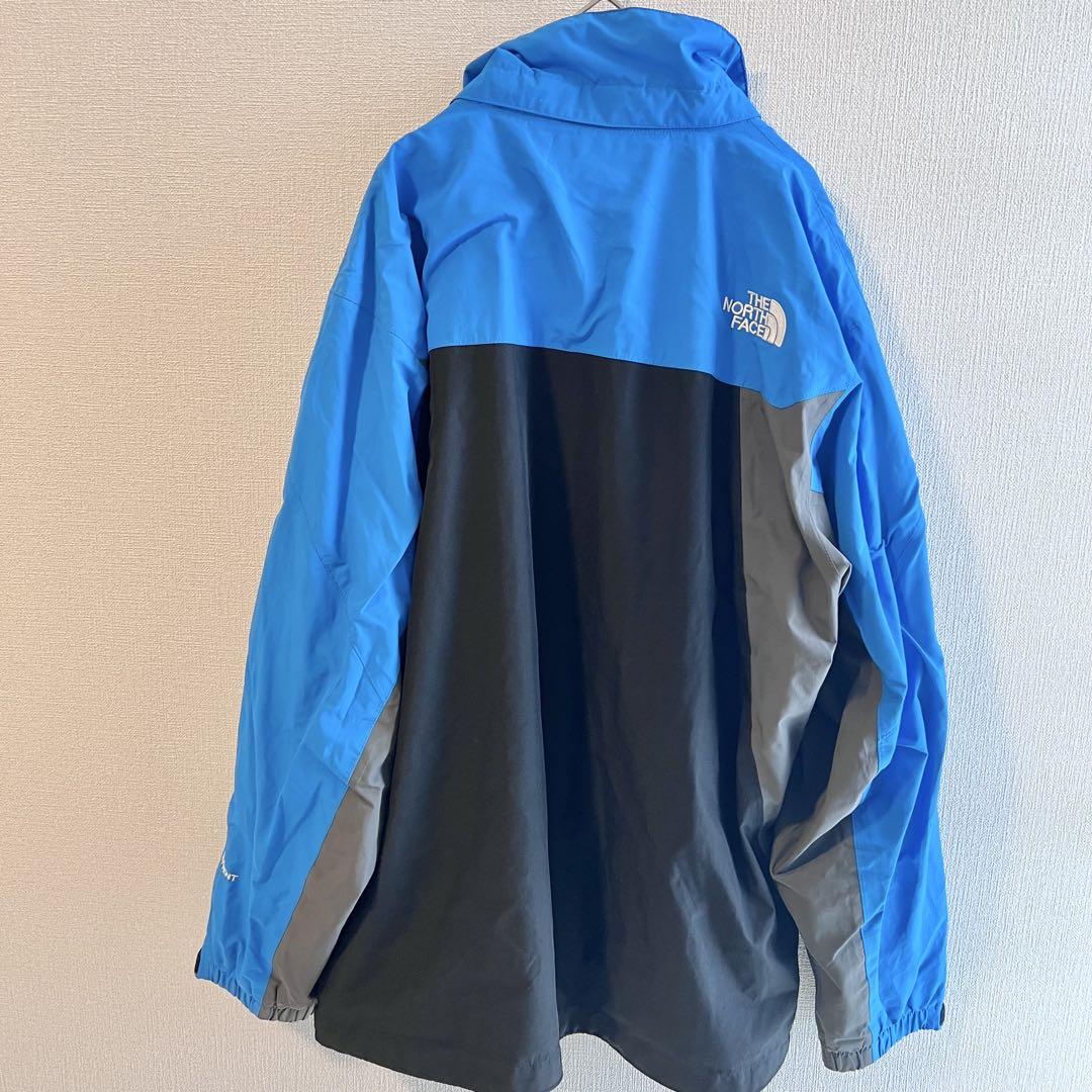 THE NORTH FACE マウンテンパーカー　ブラック×ブルー×グレー　L
