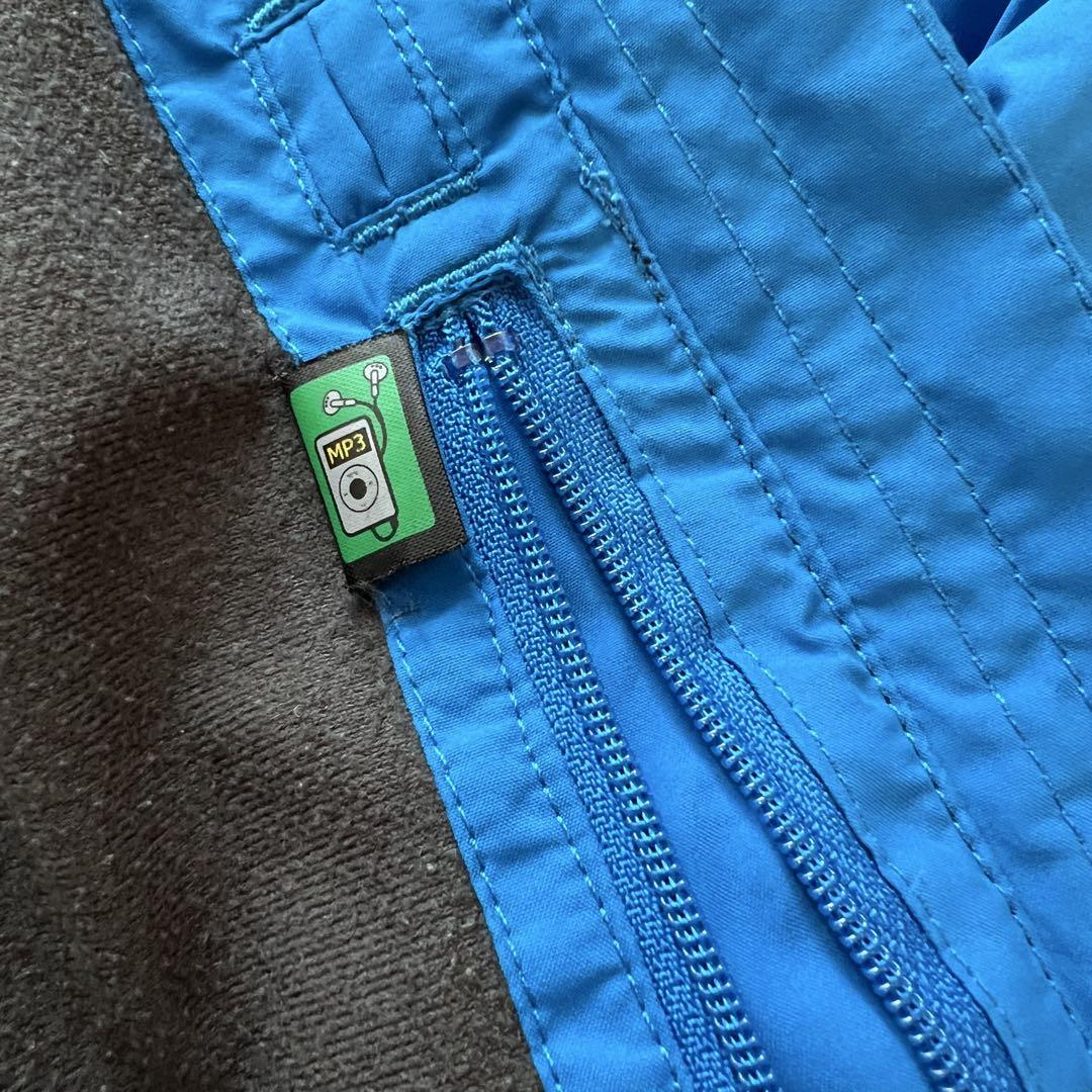 THE NORTH FACE マウンテンパーカー　ブラック×ブルー×グレー　L