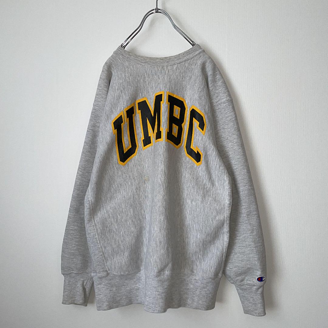 SALE豊富な アメリカ製 チャンピオン リバースウィーブ UMBC カレッジ スウェット IRLy4-m25544002344 大得価HOT