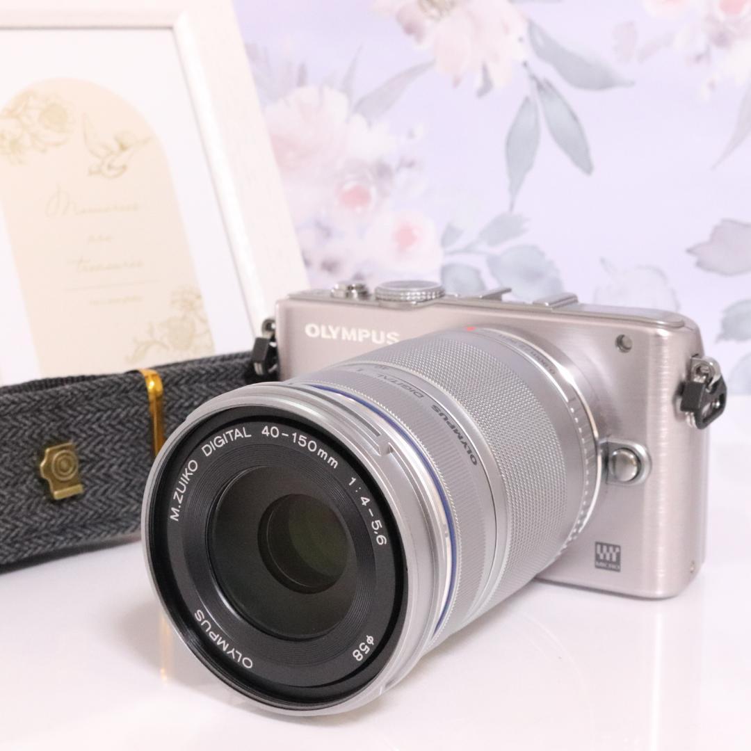 大人気のミラーレス一眼☆スマホ転送OK！オリンパス PEN E-PL3♡ 大人気のミラーレス一眼☆スマホ転送OK！オリンパス PEN E-PL3♡