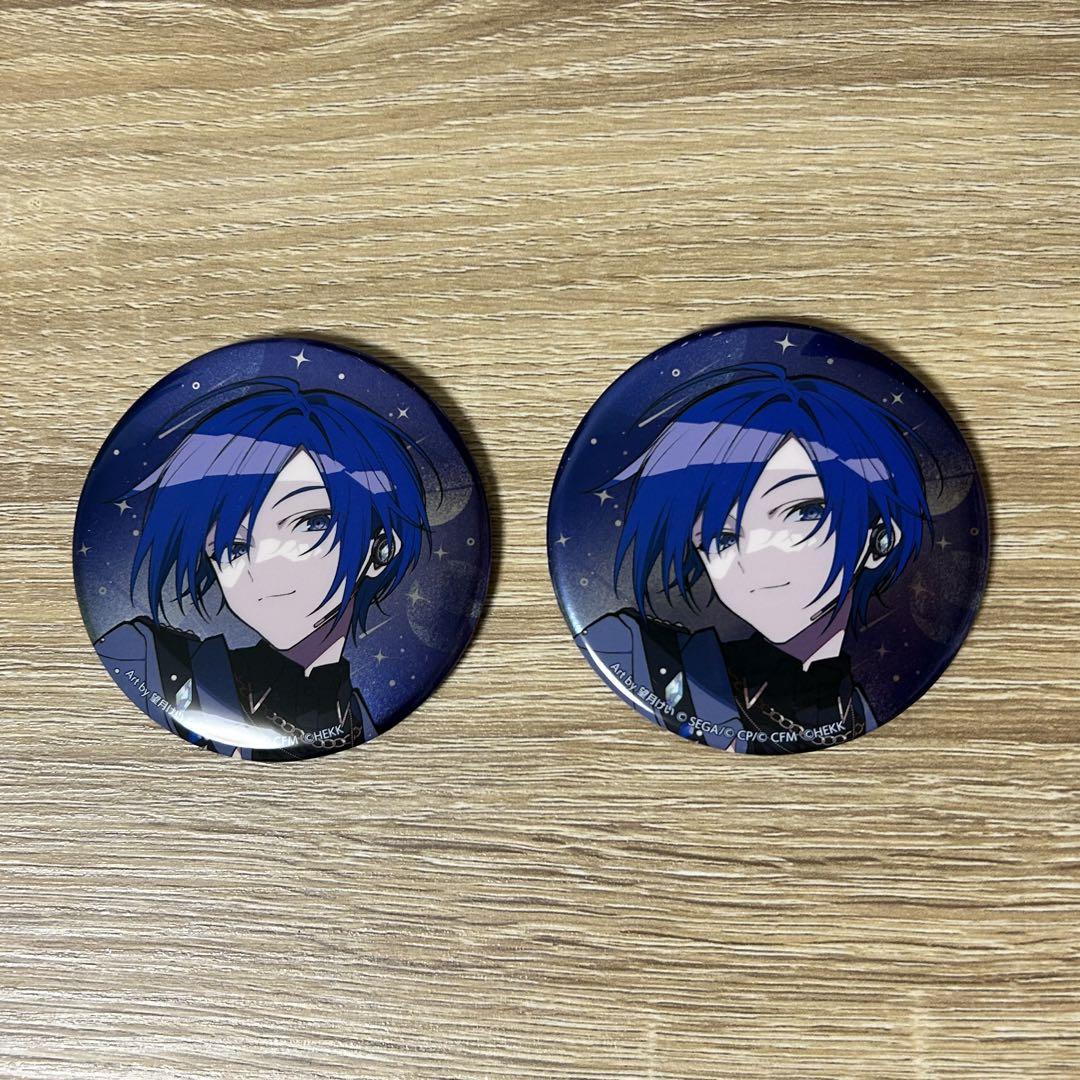 プロセカ×あんスタ メタリック缶バッジコレクションA KAITO