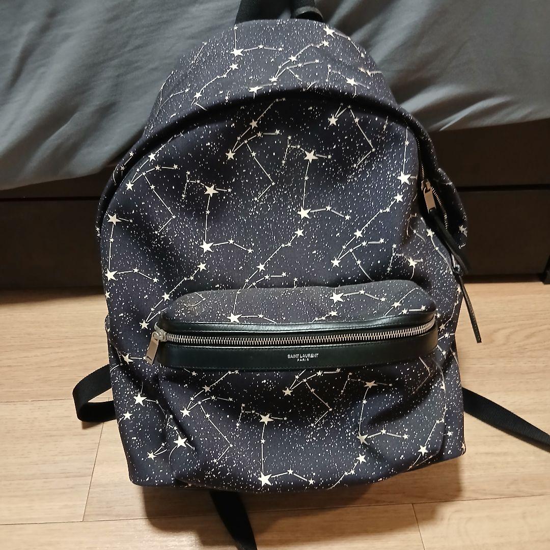 日本３つのみ入荷 SAINT LAURENT 星座柄バックパック リュック