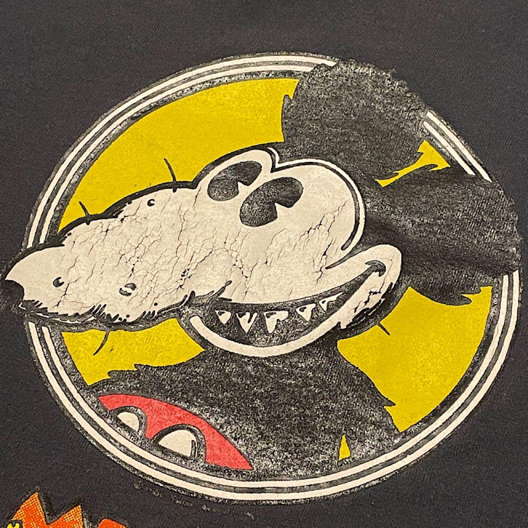 ミッキーラットTシャツ Mickey Rat ローブローアート 激レアビンテージ 画像1