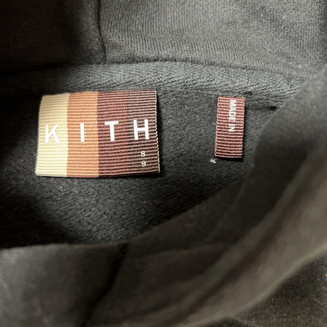 kith ボックスロゴ　パーカー