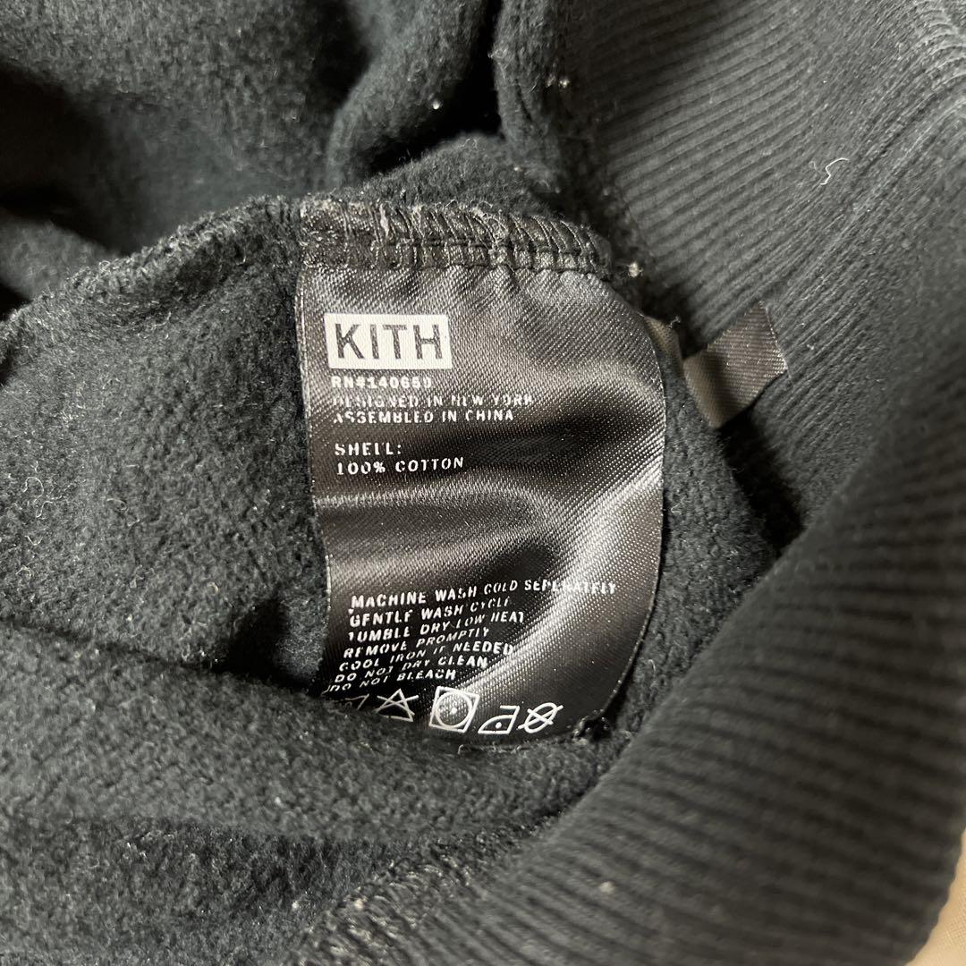 kith ボックスロゴ　パーカー