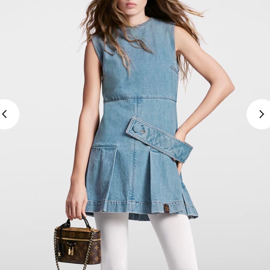 新品未使用★ルイ・ヴィトン デニムミニワンピース
