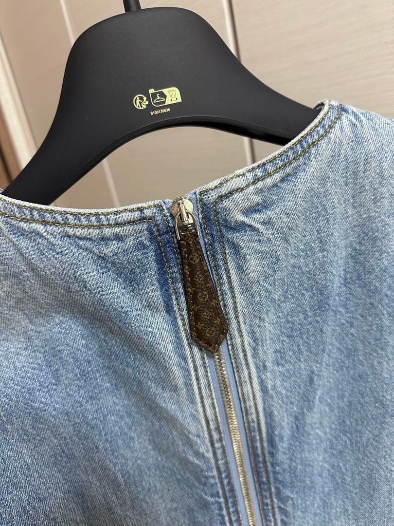 新品未使用★ルイ・ヴィトン デニムミニワンピース