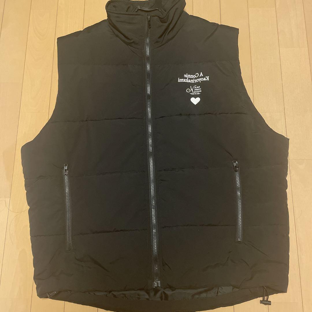 Kaoyorinakami カオヨリナカミ Connie panel vest 出産祝い ダウン