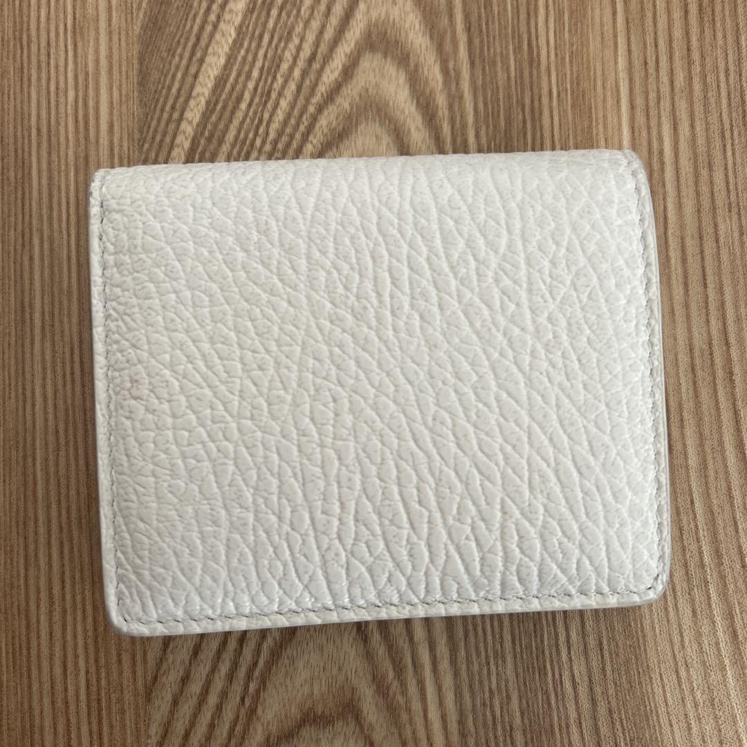 【Maison Margiela】二つ折り財布 アイボリー