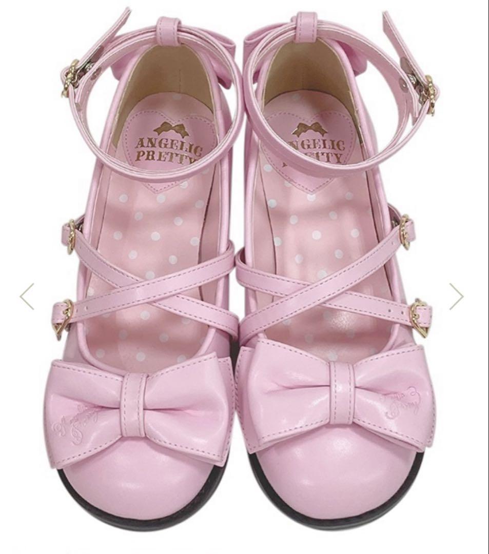 新品タグ付♡アンジェリックプリティ♡ Tea Party Shoes♡ピンク♡
