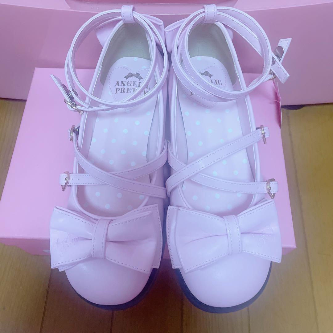 新品タグ付♡アンジェリックプリティ♡ Tea Party Shoes♡ピンク♡