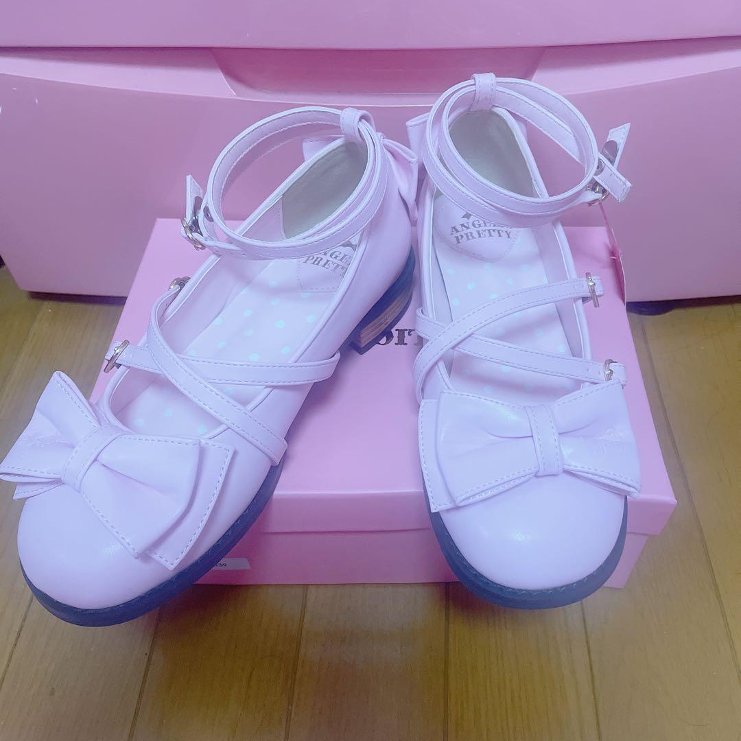 新品タグ付♡アンジェリックプリティ♡ Tea Party Shoes♡ピンク♡