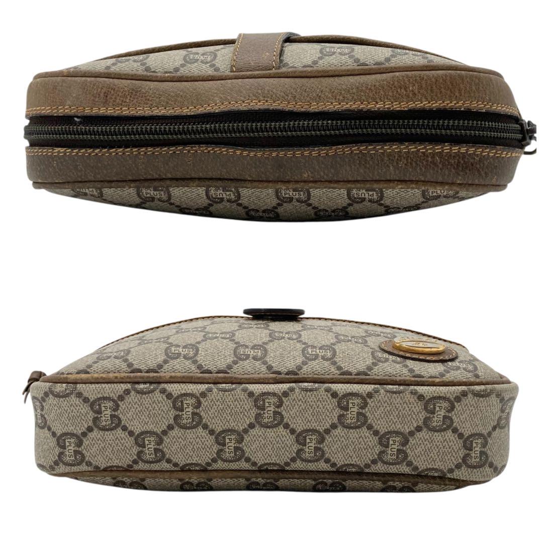 861 vintage gucci gg plus shoulder bag